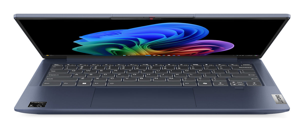 Lenovo IdeaPad Slim 5 14Q8X9 Copilot+ PC Snapdragon X1P-42-100 Laptop 35.6 cm (14") WUXGA 16 GB LPDDR5x-SDRAM 512 GB SSD Wi-Fi 7 (802.11be) Windows 11 Home UK English Blue
