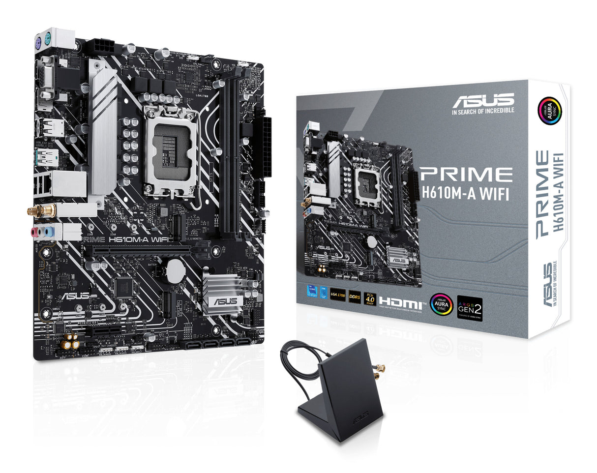 ASUS PRIME H610M-A WIFI Intel H610 LGA 1700 micro ATX