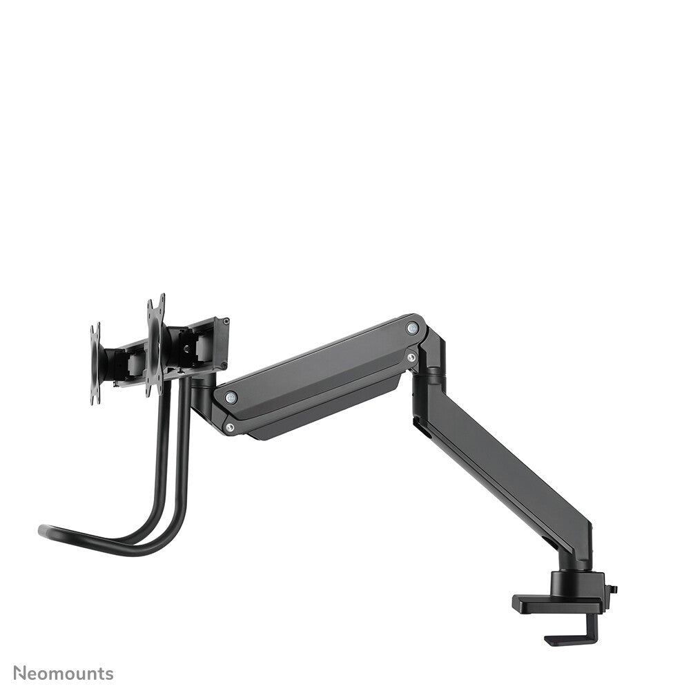 Neomounts NM-D775DXBLACK Monitor arm 10-32" - gas spring - Topfix - 180°-stop
