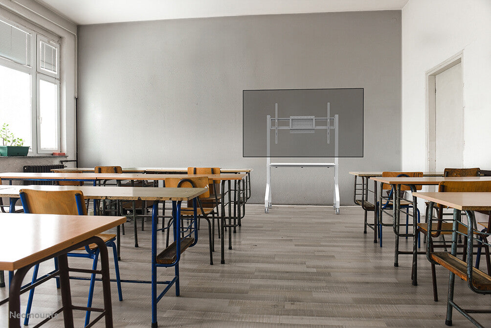 Neomounts FL50-525WH1 TV trolley 55-86" - fast installation - TÜV