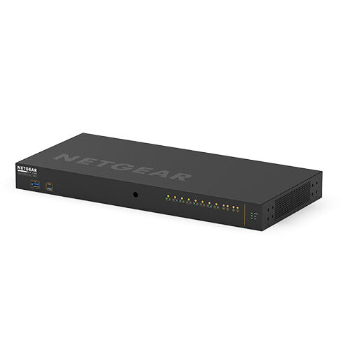 NETGEAR GSM4212PX Managed L2/L3 Gigabit Ethernet (10/100/1000) Power over Ethernet (PoE) 1U Black