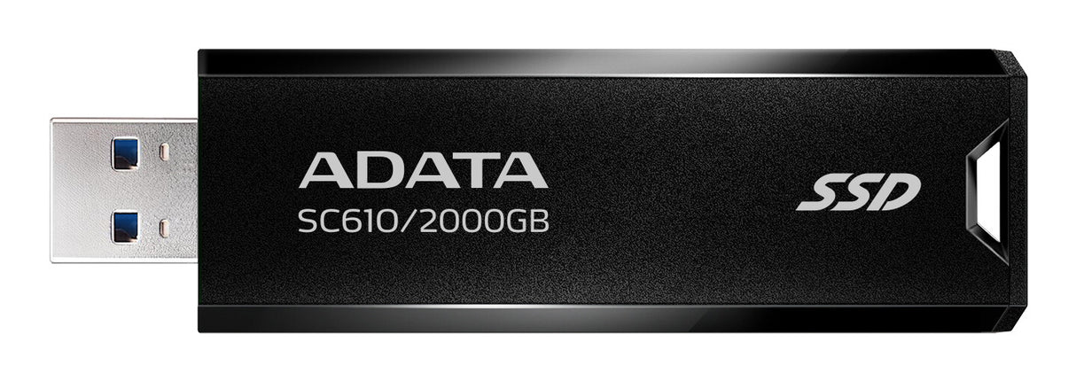 ADATA SC610 2 TB USB Type-A 3.2 Gen 2 (3.1 Gen 2) Black
