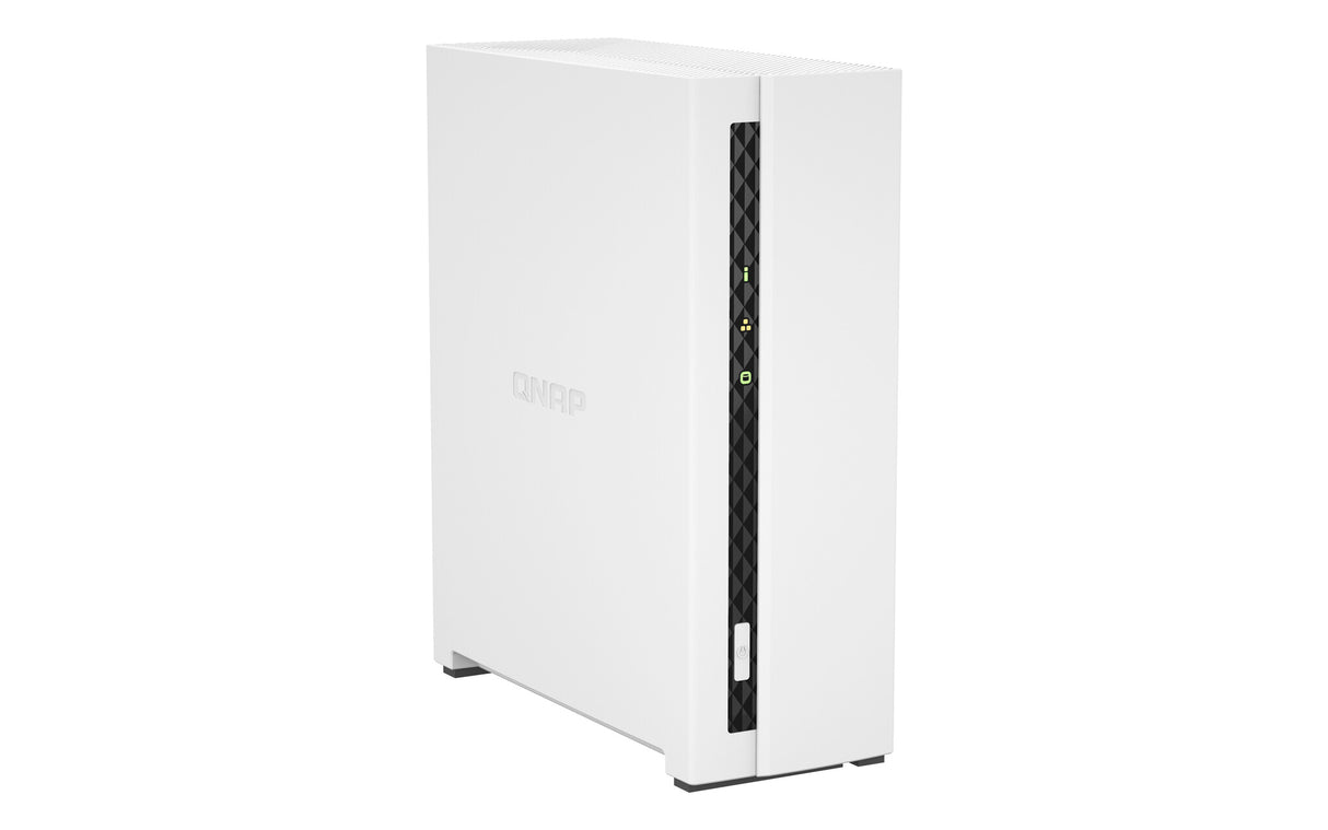 QNAP TS-133 NAS/storage server Tower Cortex-A55 2 GB DDR4 0 TB QNAP Turbo System White