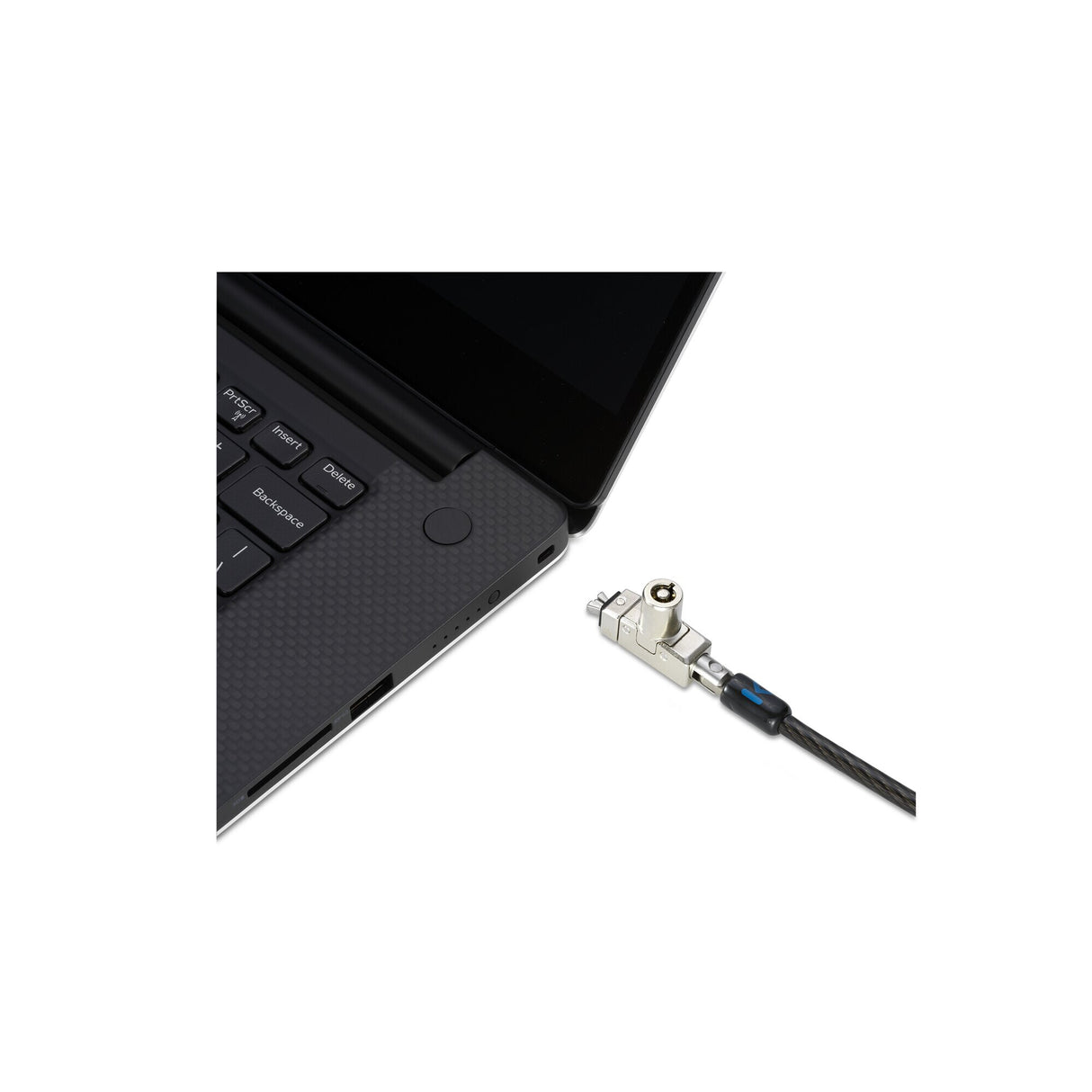 Kensington Slim N17 2.0 Keyed Dual Head Laptop Lock for Wedge-Shaped Slots
