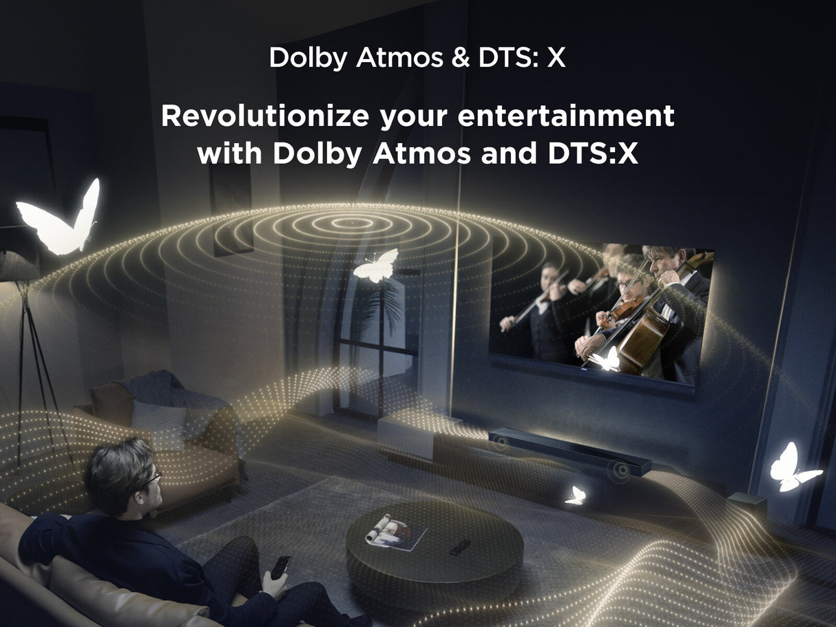 TCL Q Q65HK soundbar speaker Black, Titanium 5.1 channels 290 W