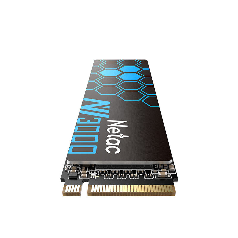 NETAC NV3000 (NT01NV3000-1T0-E4X) Interface NVMe M.2 1 To, PCIe 3.0, SSD 2 280, lecture 3 400 Mo/s, écriture 2 900 Mo/s, garantie 5 ans