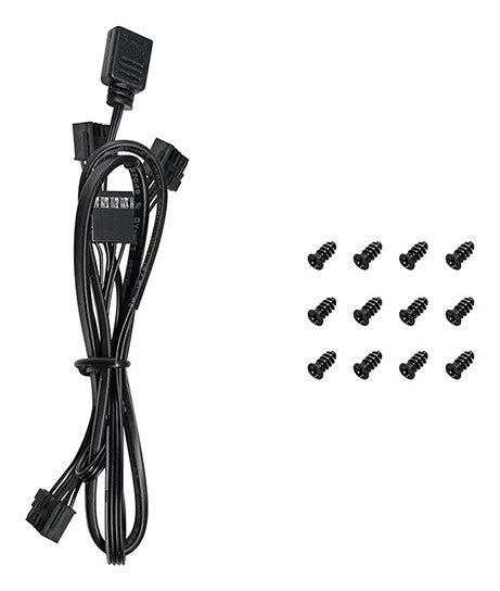 DeepCool FL12R-3 IN 1 Computer case Fan 12 cm Black 3 pc(s)