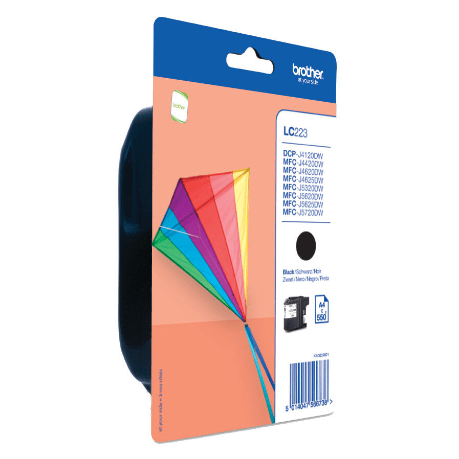 Brother LC-223BK ink cartridge 1 pc(s) Original Black