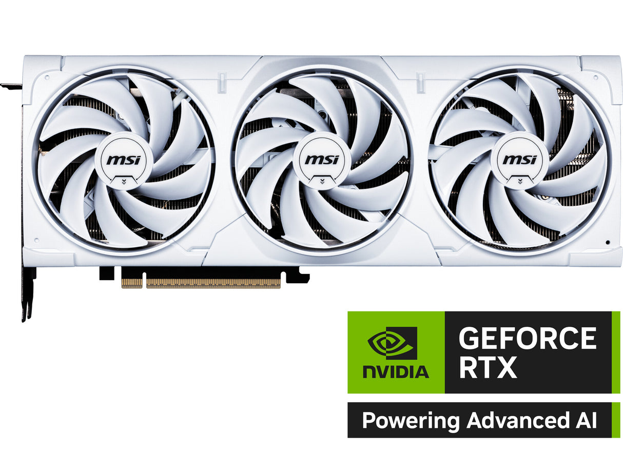 MSI VENTUS GEFORCE RTX 5080 16G 3X OC WHITE graphics card NVIDIA 16 GB GDDR7