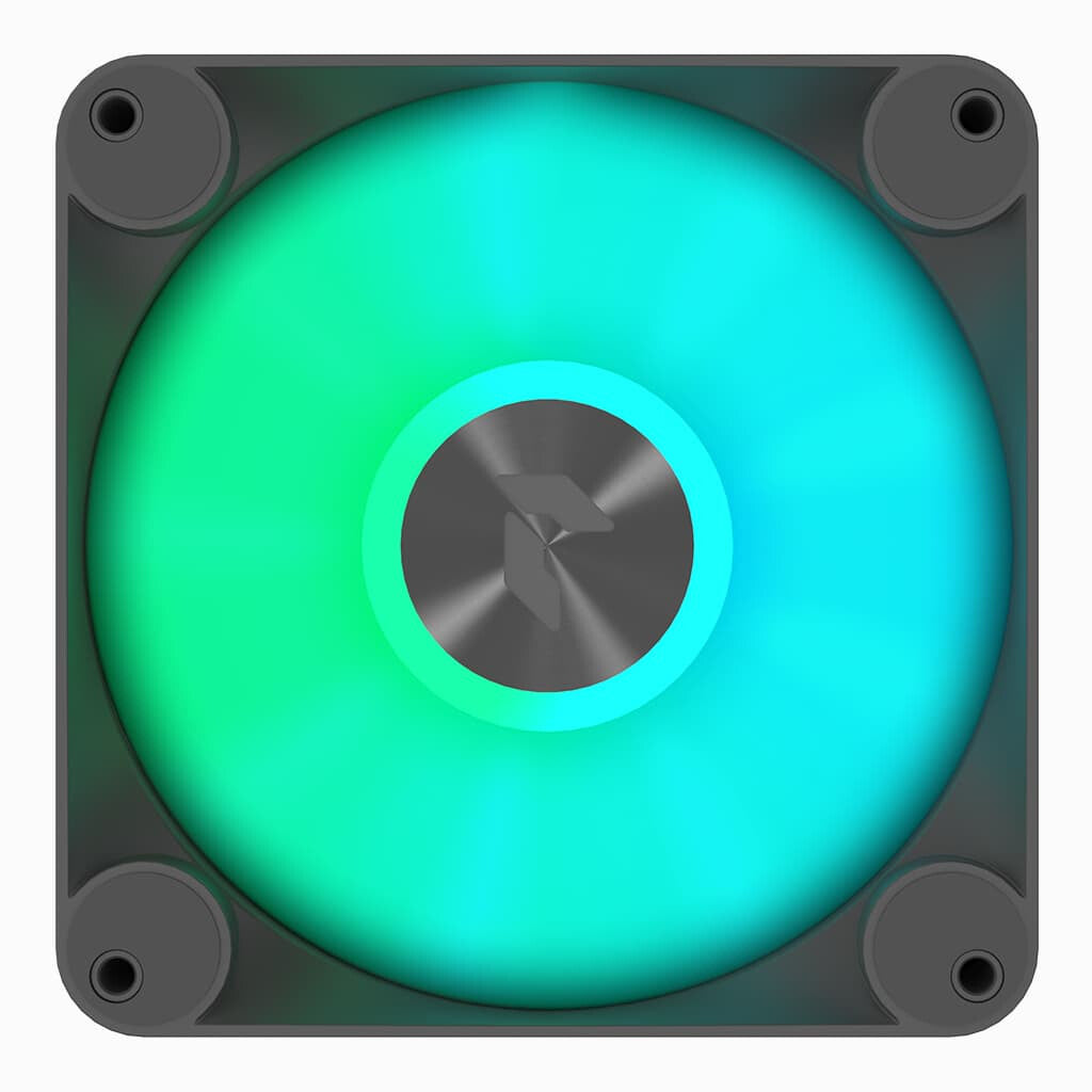 APNX FP1-140 PWM ARGB Computer case Fan 14 cm Black