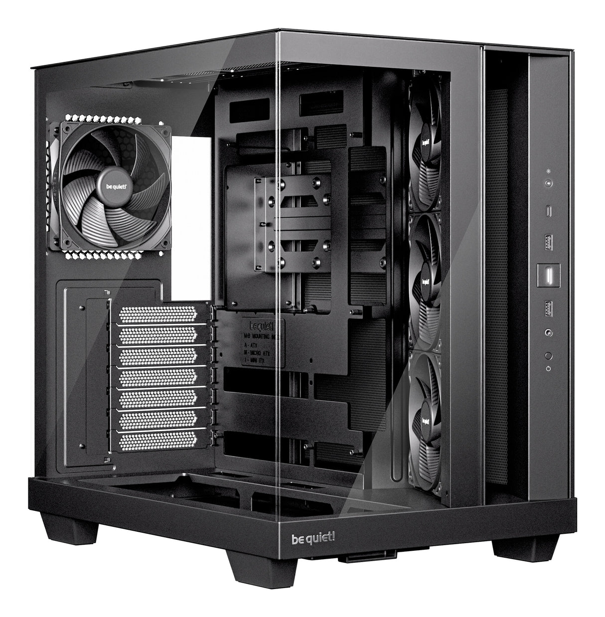 be quiet! Light Base 500 Midi Tower Black