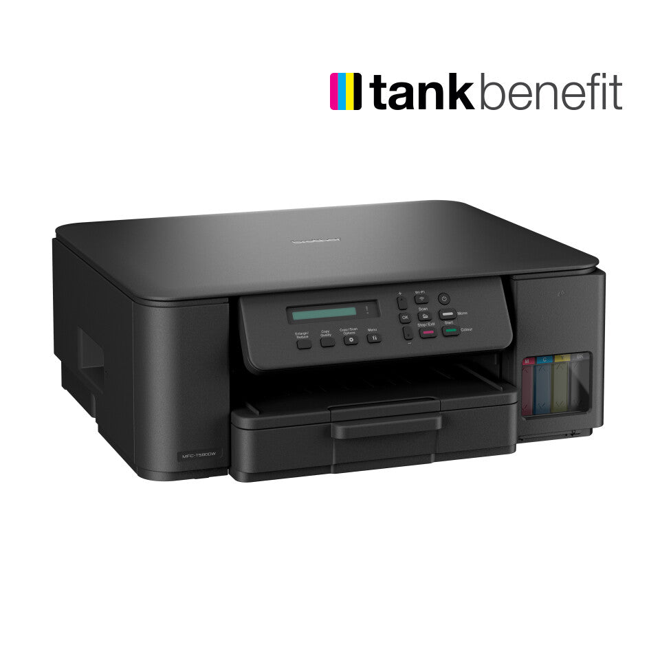 Brother Tankbenefit Compact 3-in-1 Ink Tank Printer DCP-T580DW