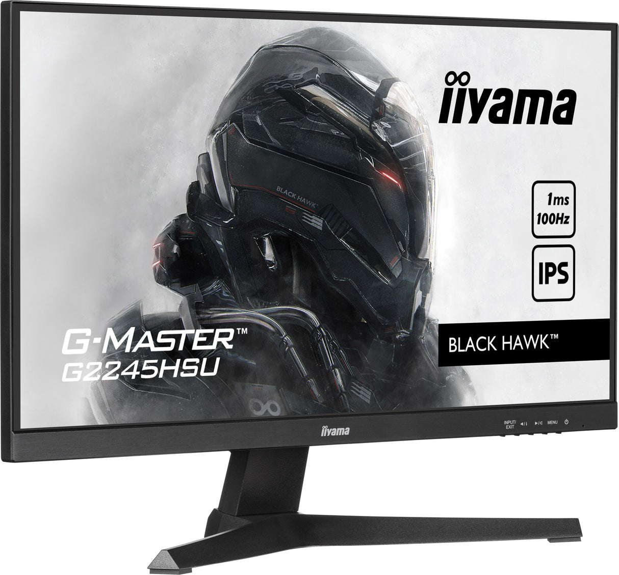 iiyama G-MASTER G2245HSU-B2 LED display 54.6 cm (21.5") 1920 x 1080 pixels Full HD Black