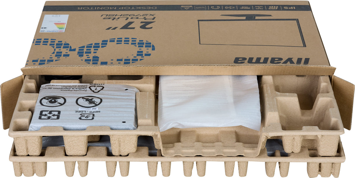 iiyama ProLite X2792HSU-B1 computer monitor 68.6 cm (27") 1920 x 1080 pixels Full HD LED Black