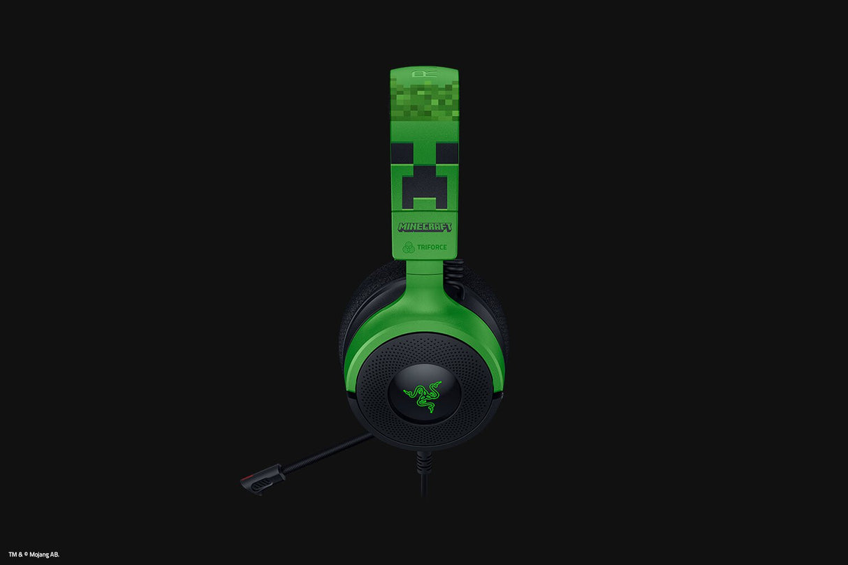 Razer Kraken V4 X Headset Wired Head-band Gaming USB Type-C / USB Type-A Black, Green
