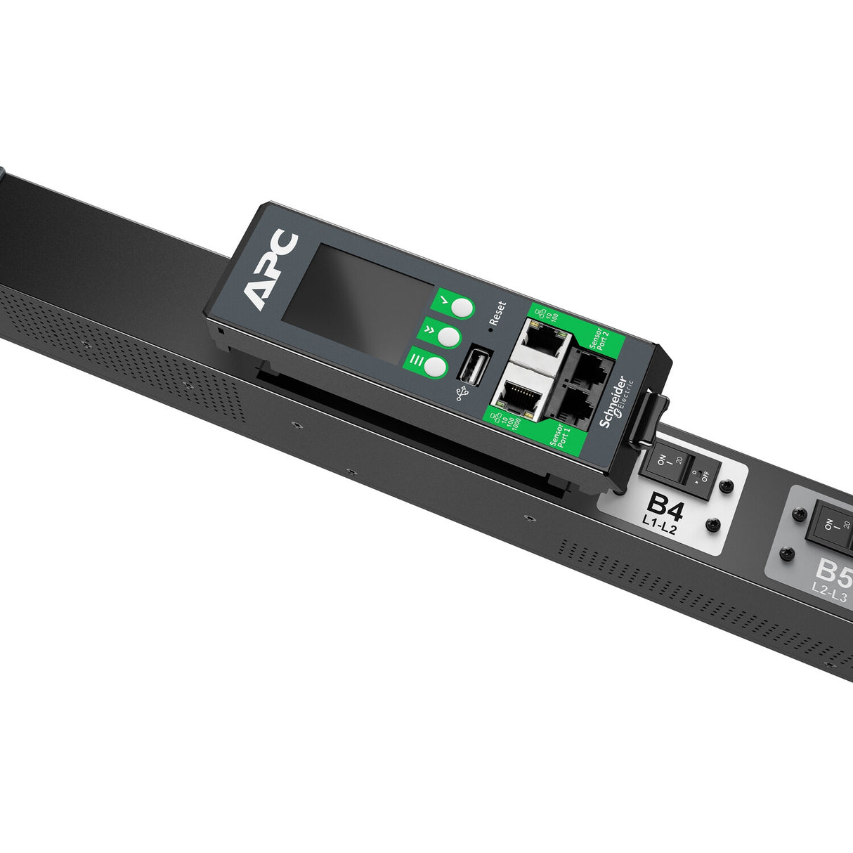 APC NetShelter Rack PDU Advanced, Switched, 7.4kW, 1Phase, 230V, 32A, 332P6, 40 Outlet