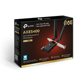 TP-Link AXE5400 Wi-Fi 6E Bluetooth 5.3 PCIe Adapter