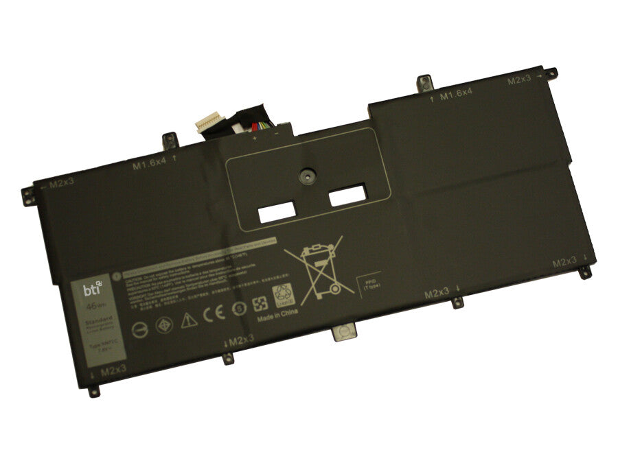 BTI 46Wh 4 cell 451-BBXR compatible battery for DELL XPS 9365 XPS 13 9365 2-IN-1