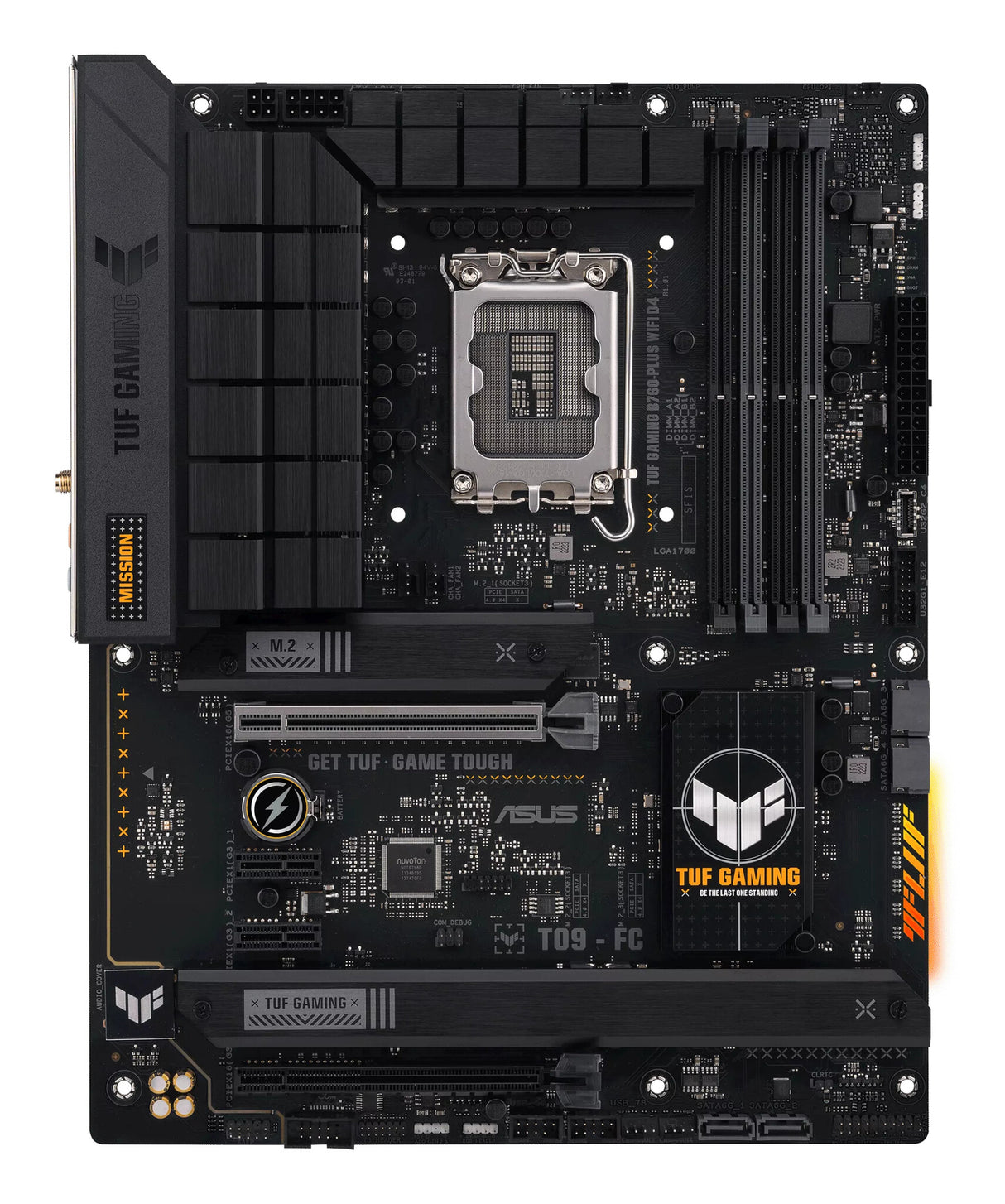 ASUS TUF GAMING B760-PLUS WIFI D4 Intel B760 LGA 1700 ATX