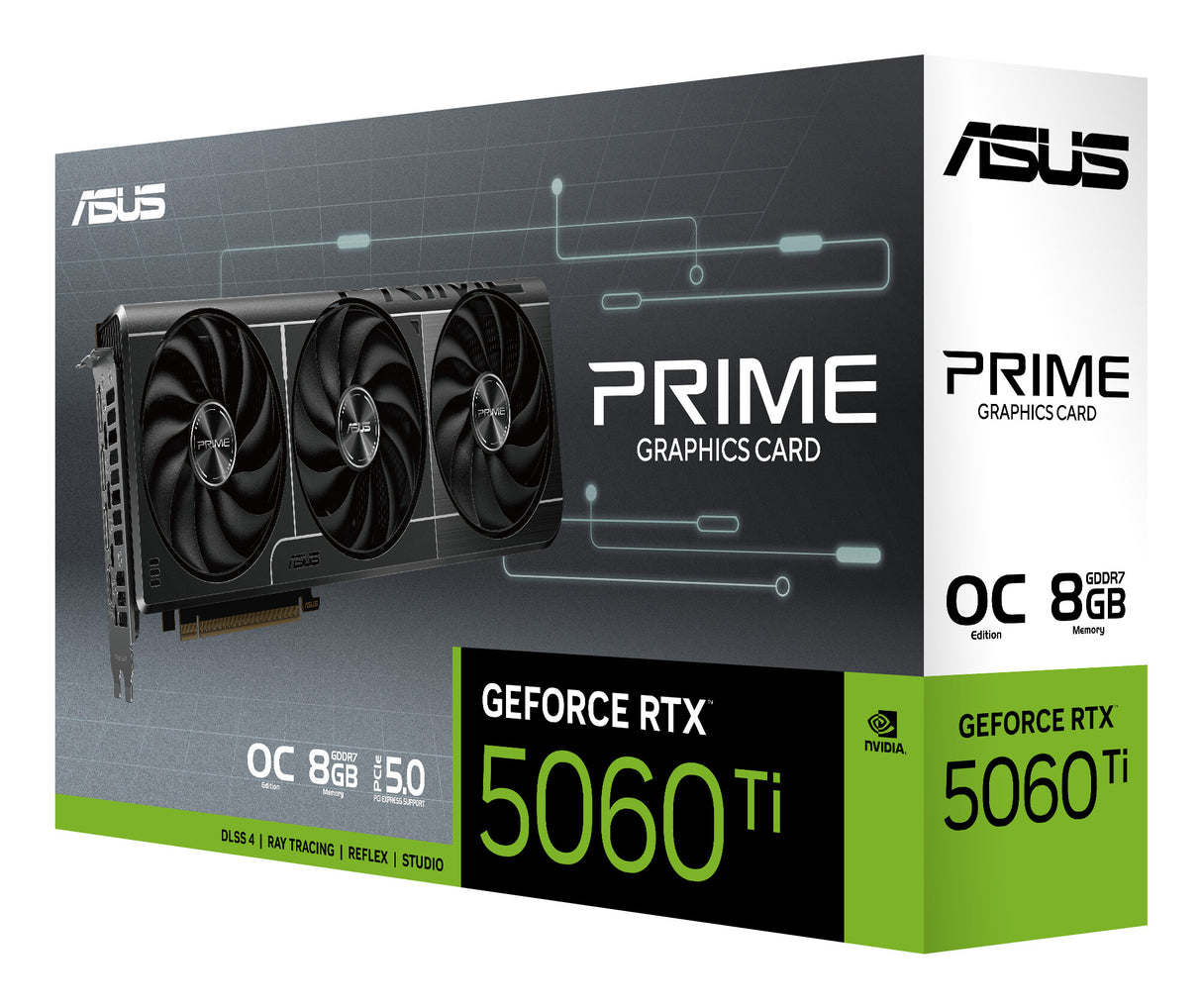 ASUS Prime -RTX5060TI-O8G NVIDIA GeForce RTX 5060 Ti 8 GB GDDR7