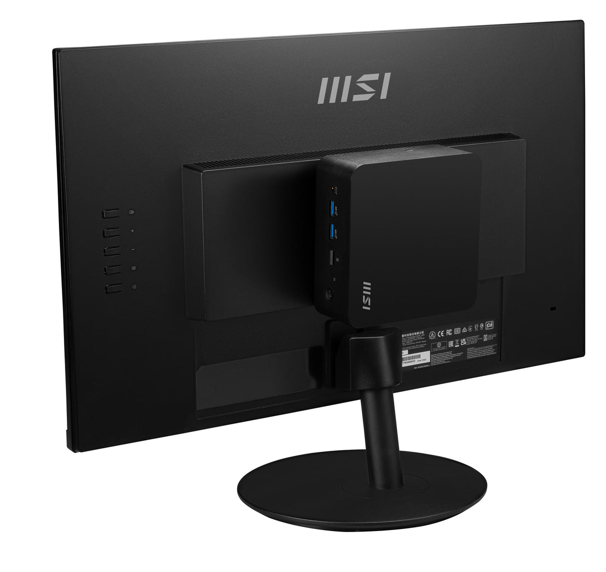 MSI Cubi NUC 1M-014BEU 0.84L sized PC Black 100U Intel SoC