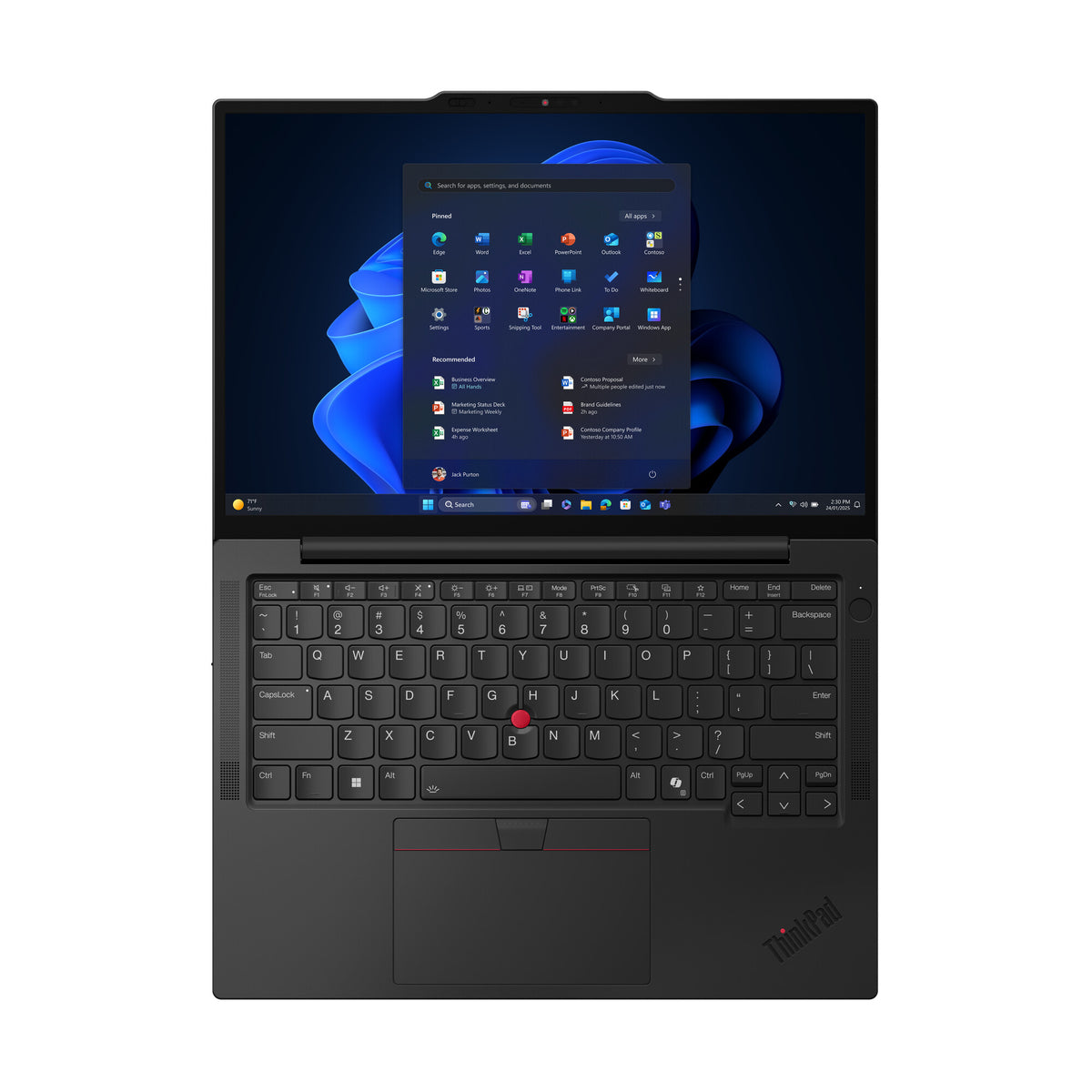 Lenovo ThinkPad X13 Gen 6 (Intel) Intel Core Ultra 7 255U Laptop 33.8 cm (13.3") WUXGA 16 GB LPDDR5x-SDRAM 512 GB SSD Wi-Fi 6E (802.11ax) Windows 11 Pro Black UK English