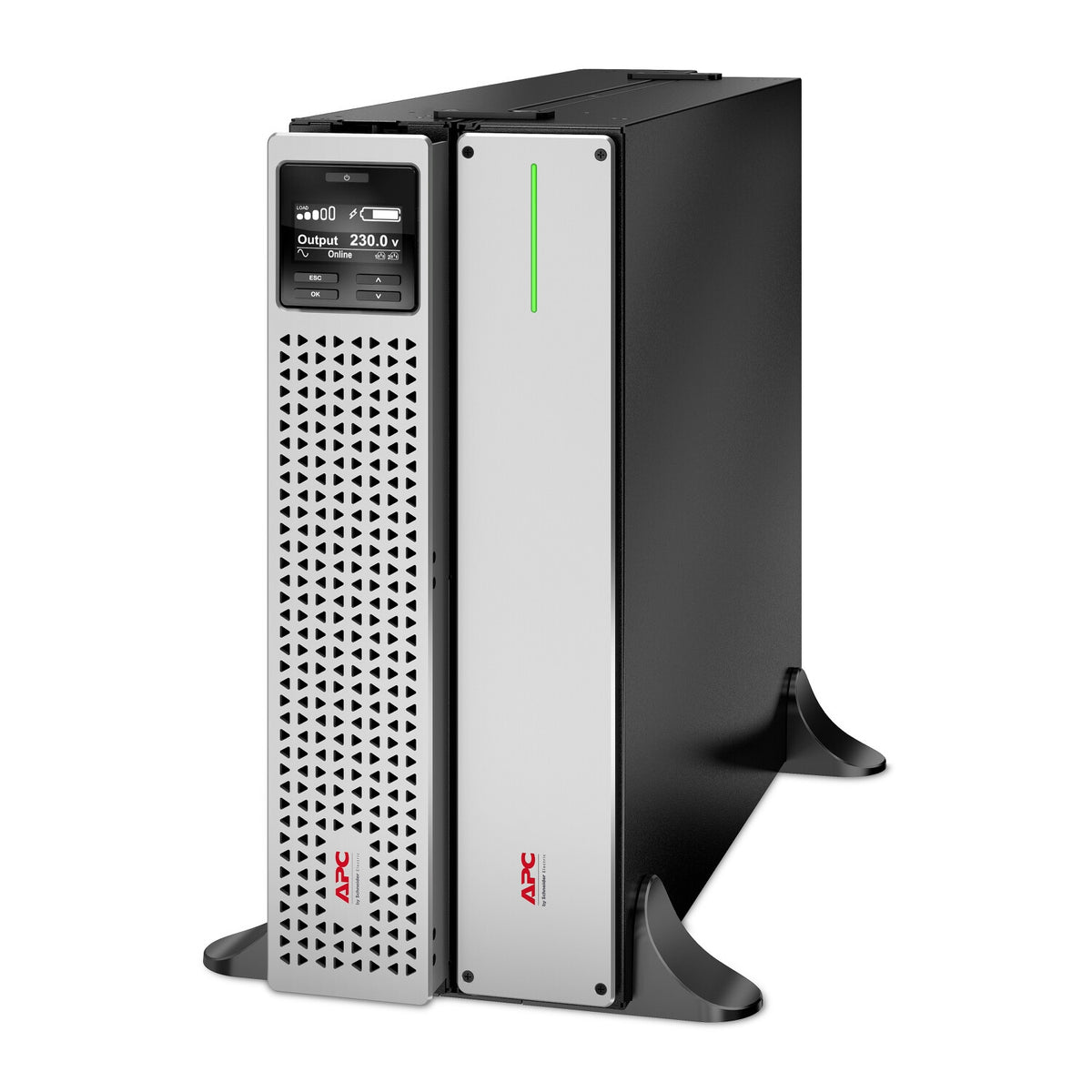 APC Smart-UPS On-Line, 2200VA, Lithium-ion, Rackmount 4U, 230V, 6x C13+2x C19 IEC outlets, Network Card, Extended long runtime, Rail kit included