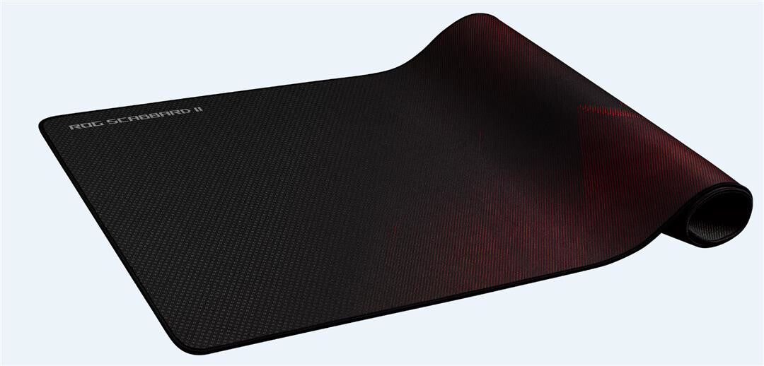 ASUS ROG Strix Scabbard II Gaming mouse pad Black, Red