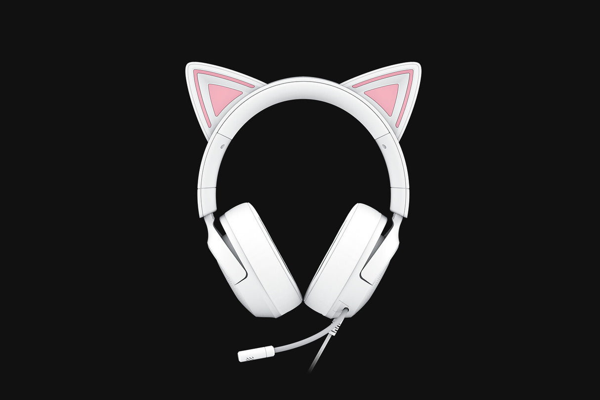 Razer RZ04-05350300-R3M1 headphones/headset Wired Head-band Gaming White