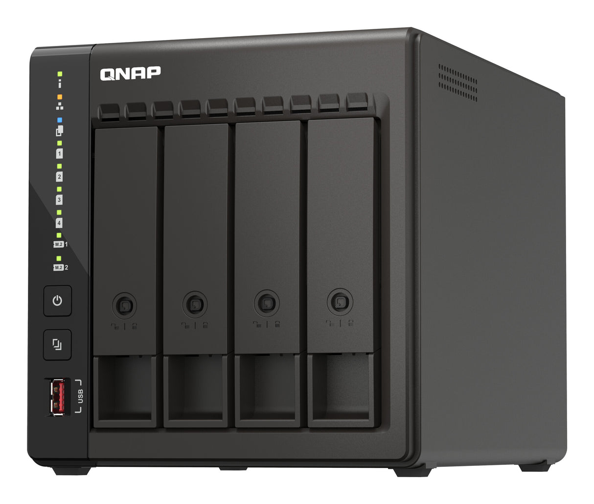 QNAP TS-453E NAS Tower Intel® Celeron® J6412 8 GB 0 TB QNAP QTS Black