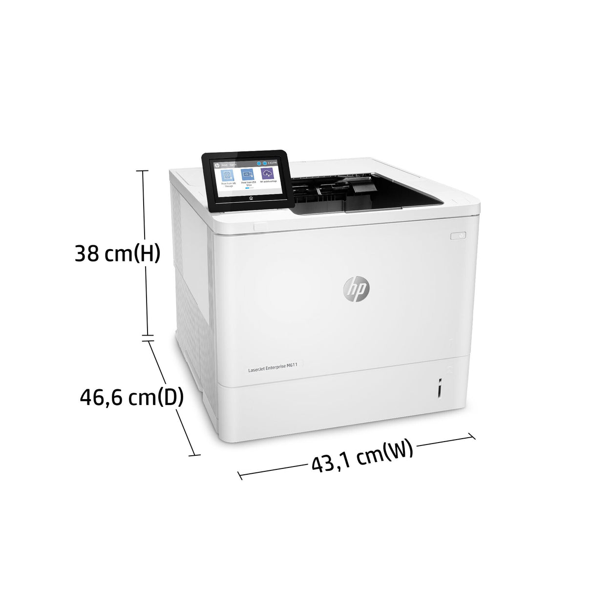 HP LaserJet Enterprise M611dn, Print, Two-sided printing