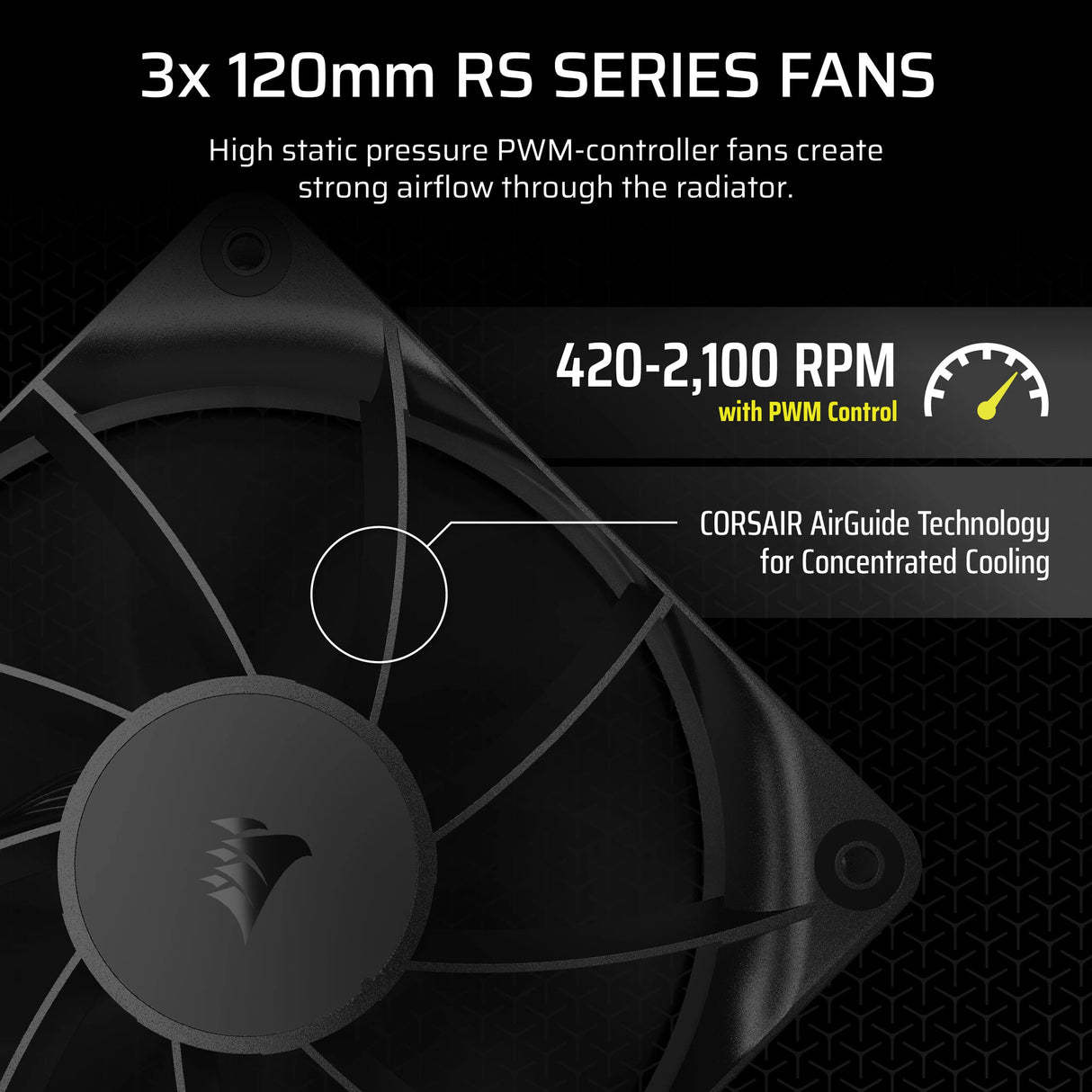 Corsair Nautilus 360 RS Motherboard All-in-one liquid cooler Black