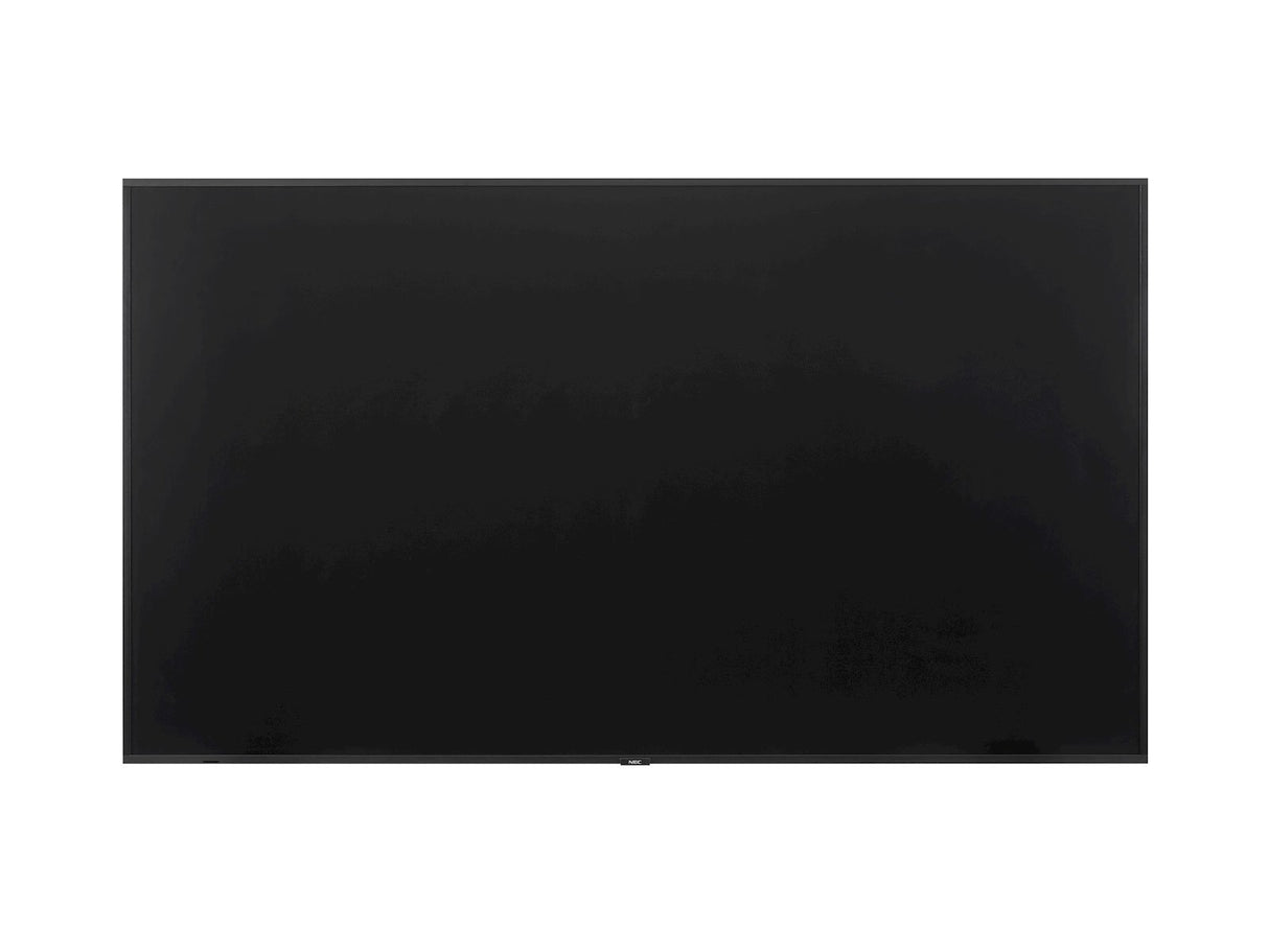 NEC MultiSync E868 Digital signage flat panel 2.17 m (85.6") LED 350 cd/m² 4K Ultra HD Black 18/7