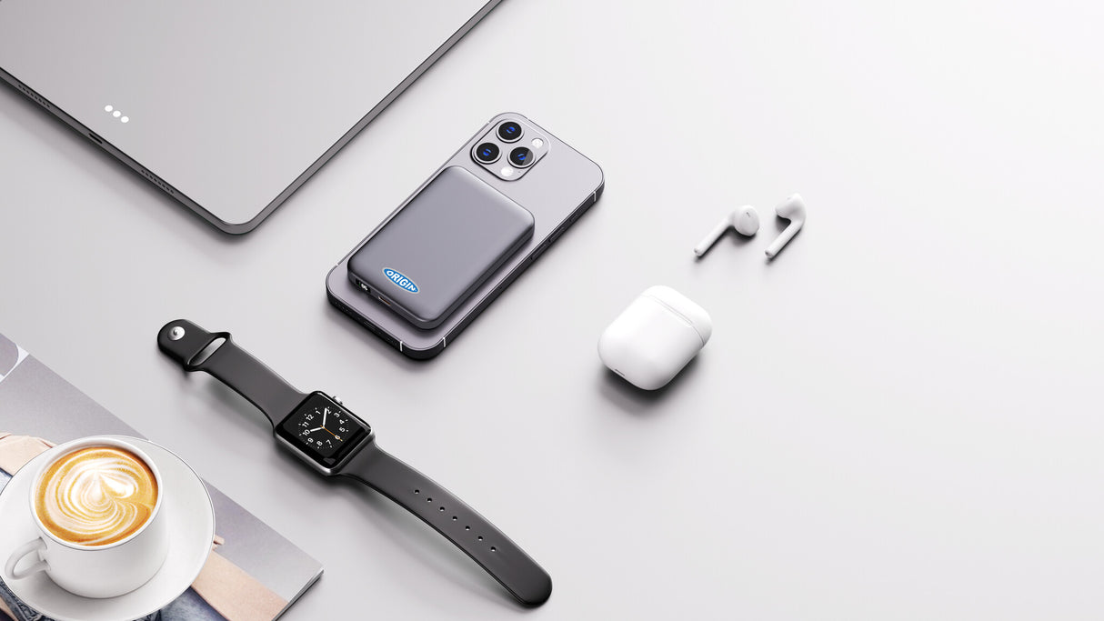 Origin Storage Origin 10000mAh Ultra-Thin Mini Wireless Power Bank