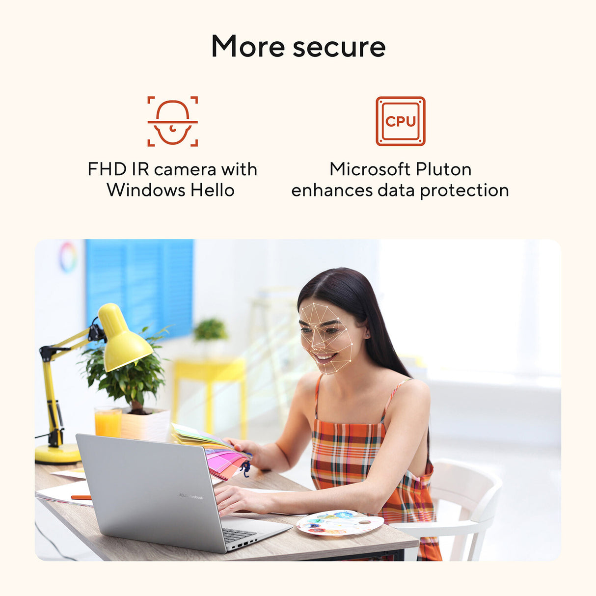 ASUS Vivobook 18 M1807GA-S8012W AMD Ryzen™ AI 5 430 Laptop 45.7 cm (18") WUXGA 16 GB DDR5-SDRAM 1 TB SSD Wi-Fi 6 (802.11ax) Windows 11 Home Blue