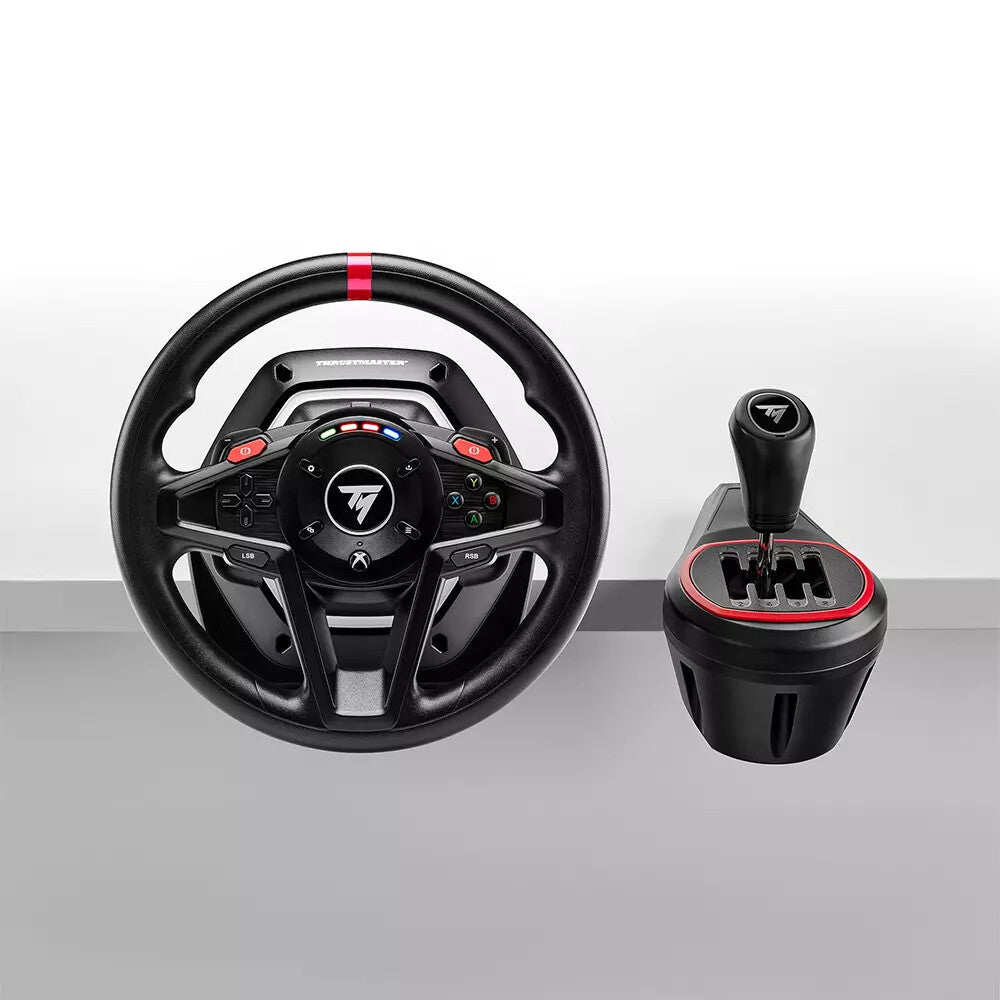 Thrustmaster T128 Shifter Pack Black Steering wheel + pedals + shifter Analogue / Digital PC, Xbox One, Xbox One S, Xbox One X