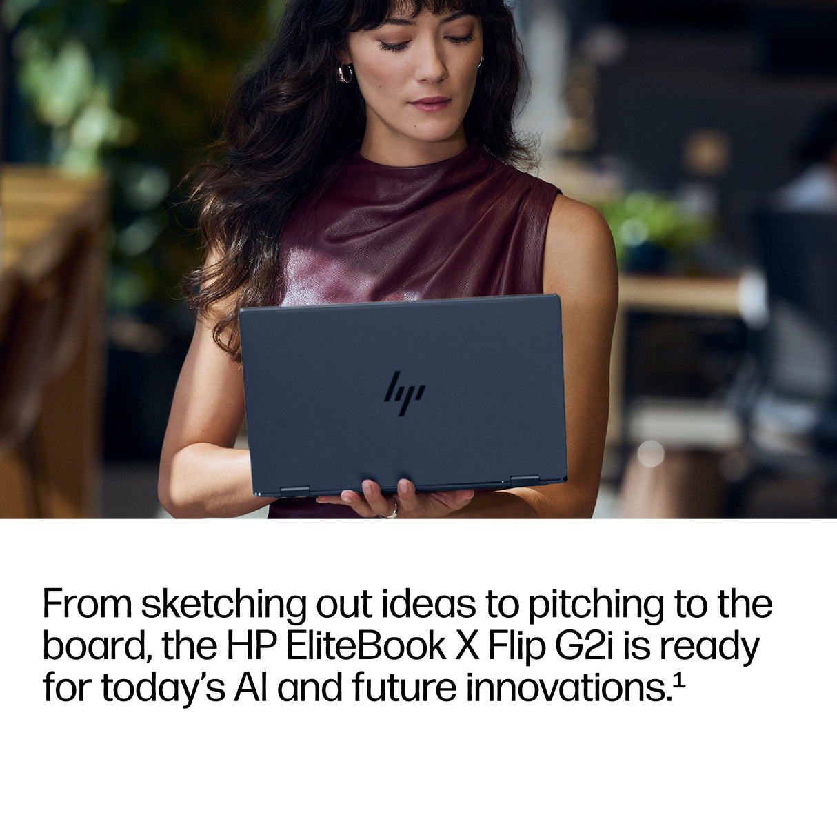 HP EliteBook X Flip G2i 14 inch Notebook Next Gen AI PC Copilot+ PC Intel Core Ultra X7 358H Hybrid (2-in-1) 35.6 cm (14") Touchscreen WUXGA 32 GB LPDDR5x-SDRAM 512 GB SSD Wi-Fi 7 (802.11be) Windows 11 Pro Blue