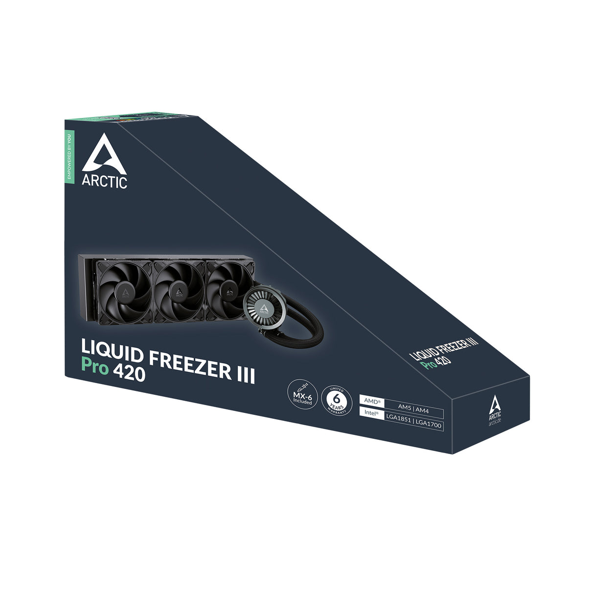 ARCTIC Liquid Freezer III Pro 420 - Multi Compatible All-in-One CPU Water Cooler