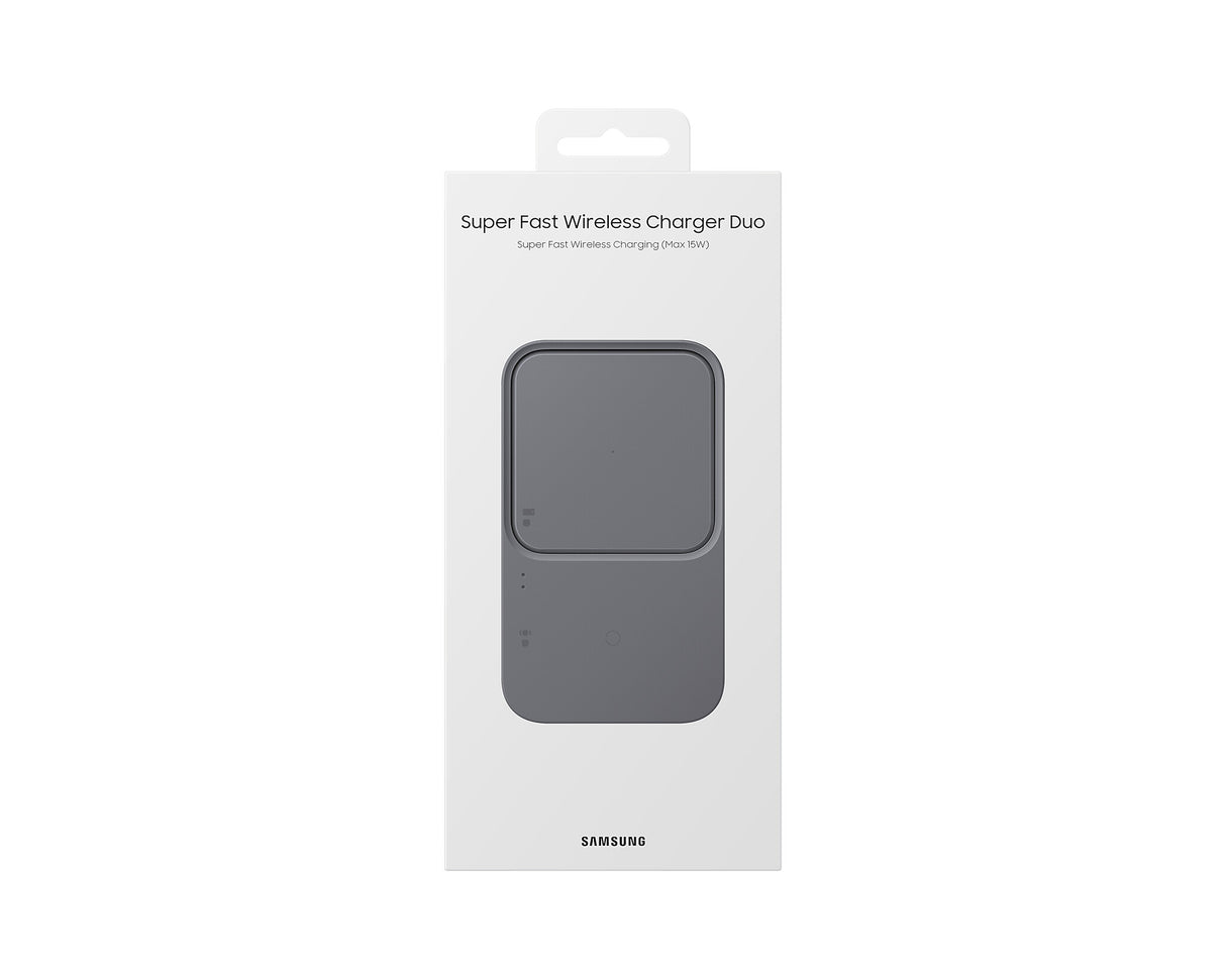 Samsung EP-P5400TBEGGB mobile device charger Smartphone, Smartwatch Grey USB Wireless charging Fast charging Indoor