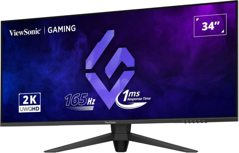 Viewsonic VX Series VX3480-2K-PRO computer monitor 86.4 cm (34") 3440 x 1440 pixels UltraWide Quad HD LED Black