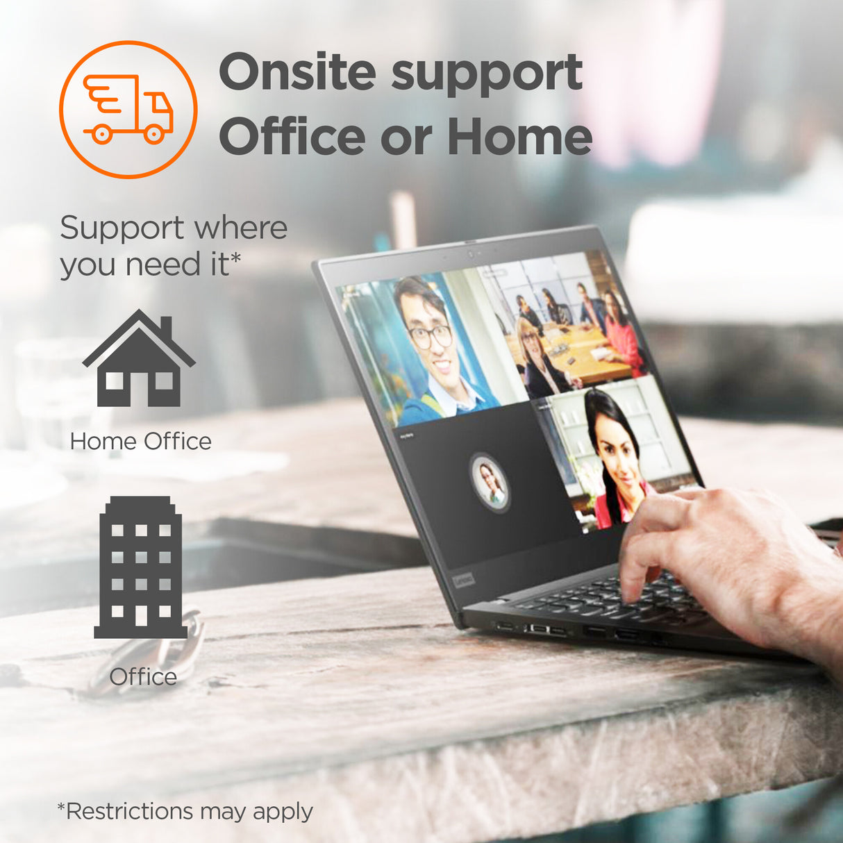 Lenovo Premier Support Upgrade - Extended service agreement - parts and labour - 5 years - on-site - response time: NBD - for ThinkCentre M600 10G9, M75t Gen 2 11KE