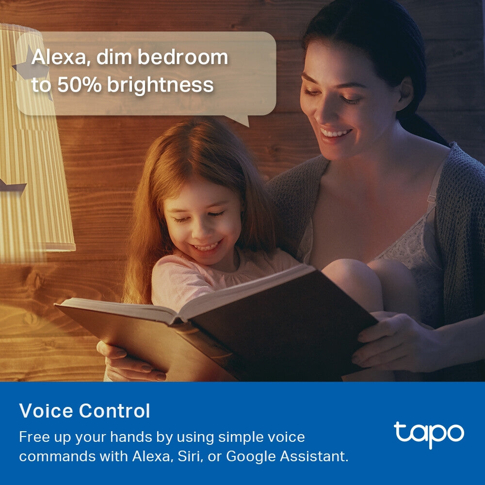 TP-Link Tapo Smart Light Bulb, Multicolor,Matter