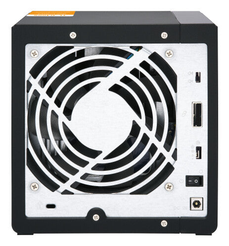 QNAP TL-D400S storage drive enclosure HDD/SSD enclosure Black, Grey 2.5/3.5"