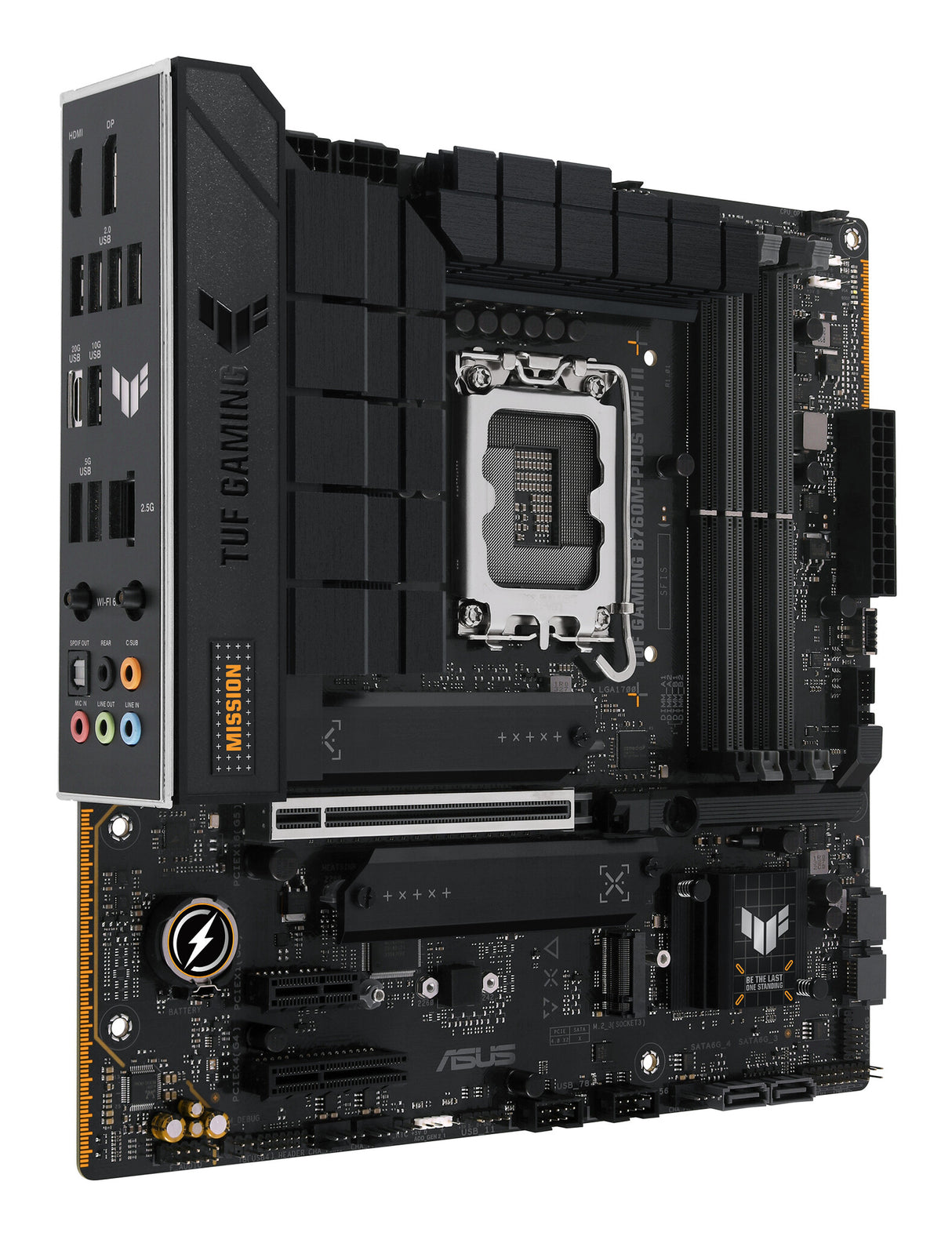 ASUS TUF GAMING B760M-PLUS WIFI II Intel B760 LGA 1700 micro ATX