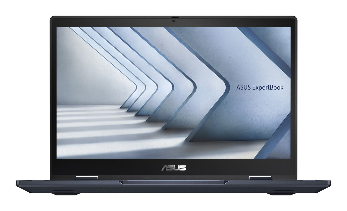 ASUS ExpertBook B3 Flip B3402FV-EC512XA Intel Core 5 120U Hybrid (2-in-1) 35.6 cm (14") Touchscreen Full HD 16 GB DDR4-SDRAM 256 GB SSD Wi-Fi 6E (802.11ax) Windows 11 Pro Education Black QWERTY UK English