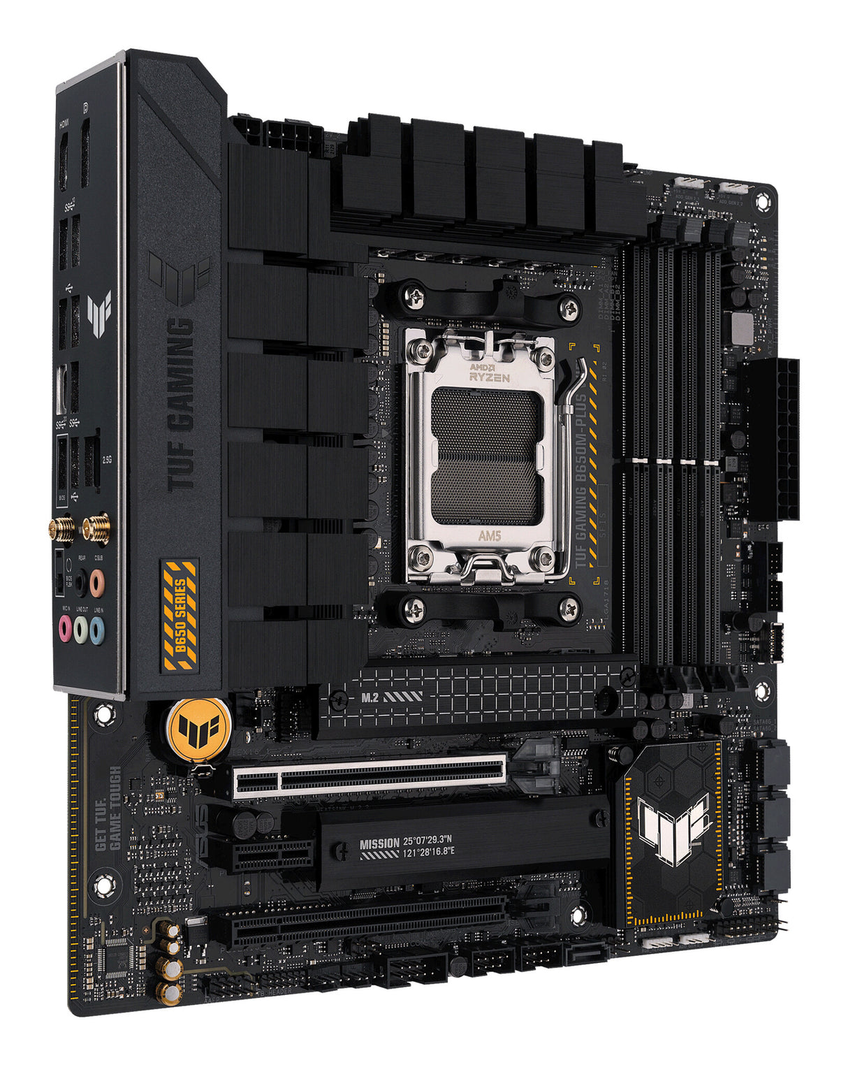 ASUS TUF GAMING B650M-PLUS WIFI AMD B650 Socket AM5 micro ATX