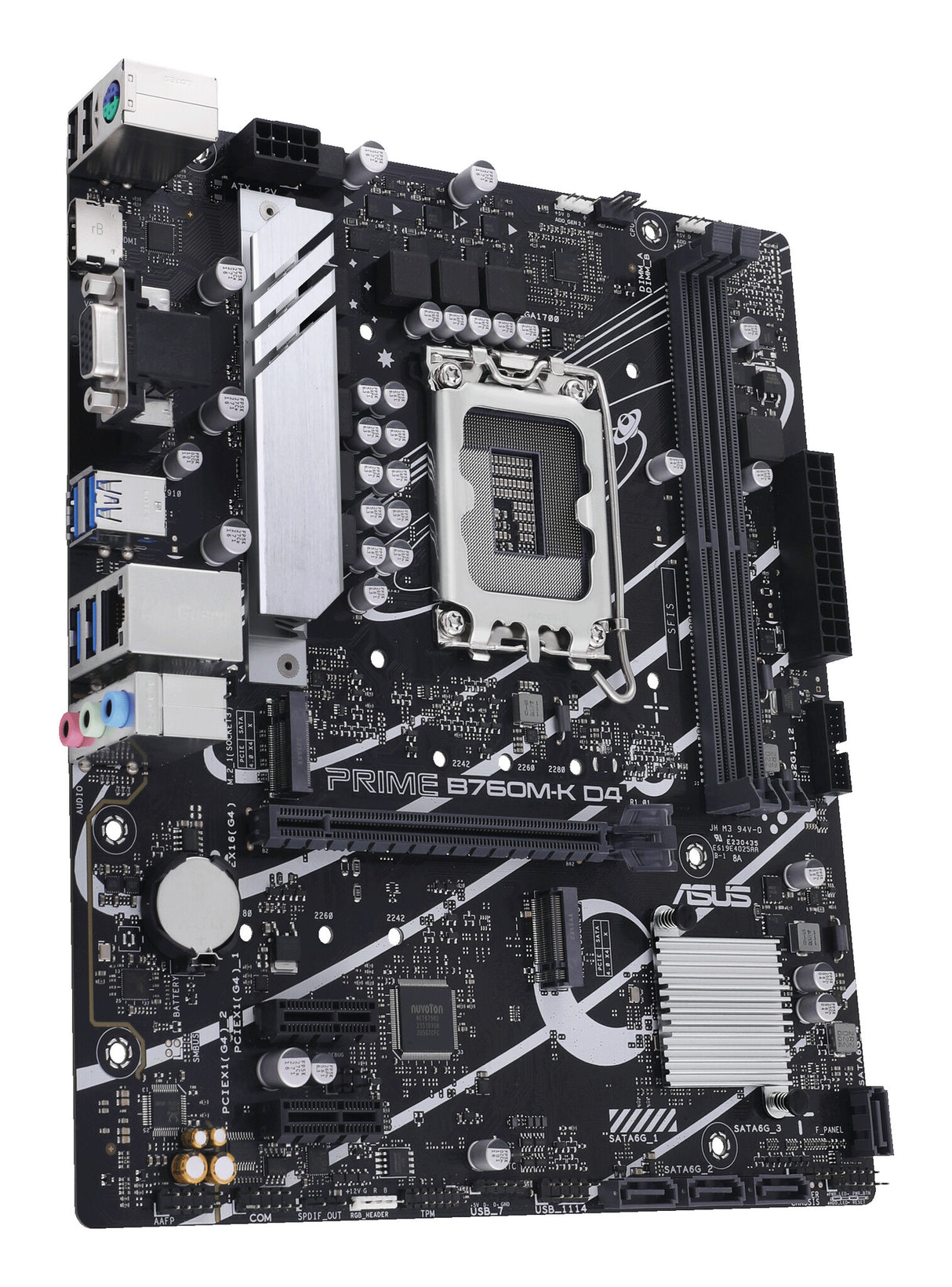 ASUS PRIME B760M-K D4 Intel B760 LGA 1700 micro ATX