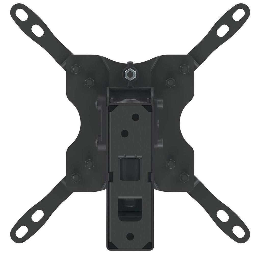 Manhattan Wall Mount for TV & Monitors (Full Motion), For screens 13" to 42", VESA compatability: all between 75x75mm and 200x200mm - check the dimensions of the four mounting holes on back of screen to ensure it fits, Max 20kg, Black, Bracket