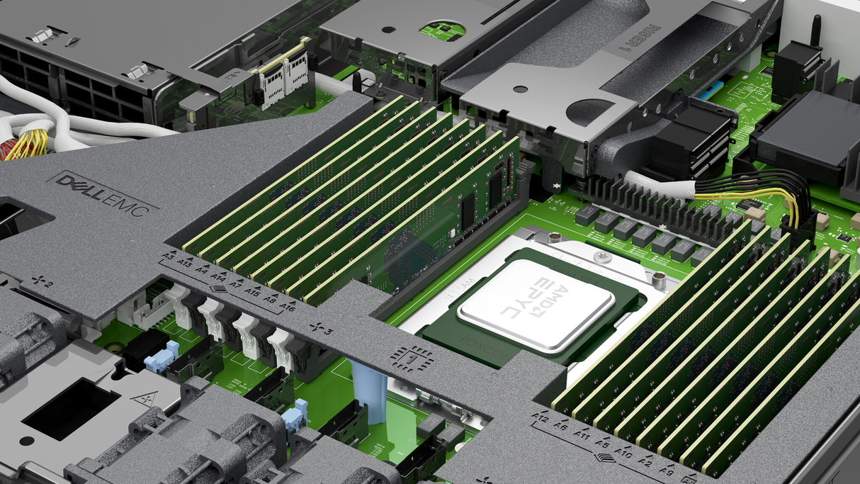 DELL PowerEdge R6515 server 480 GB Rack (1U) AMD EPYC 7282 2.8 GHz 16 GB DDR4-SDRAM 550 W