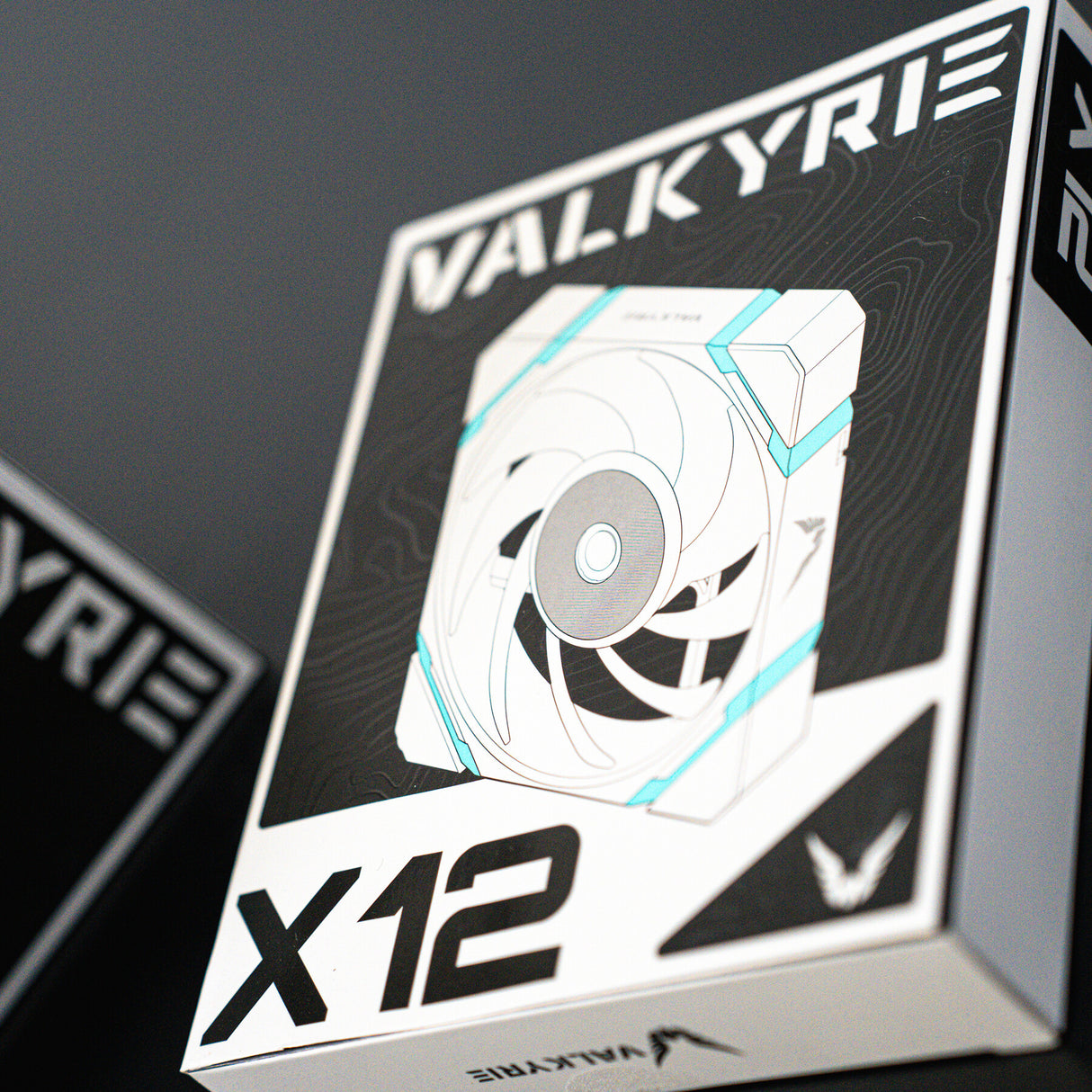 Valkyrie VK-FANX12RB computer cooling system Processor Fan Black